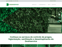 Tablet Screenshot of desinservice.com.br